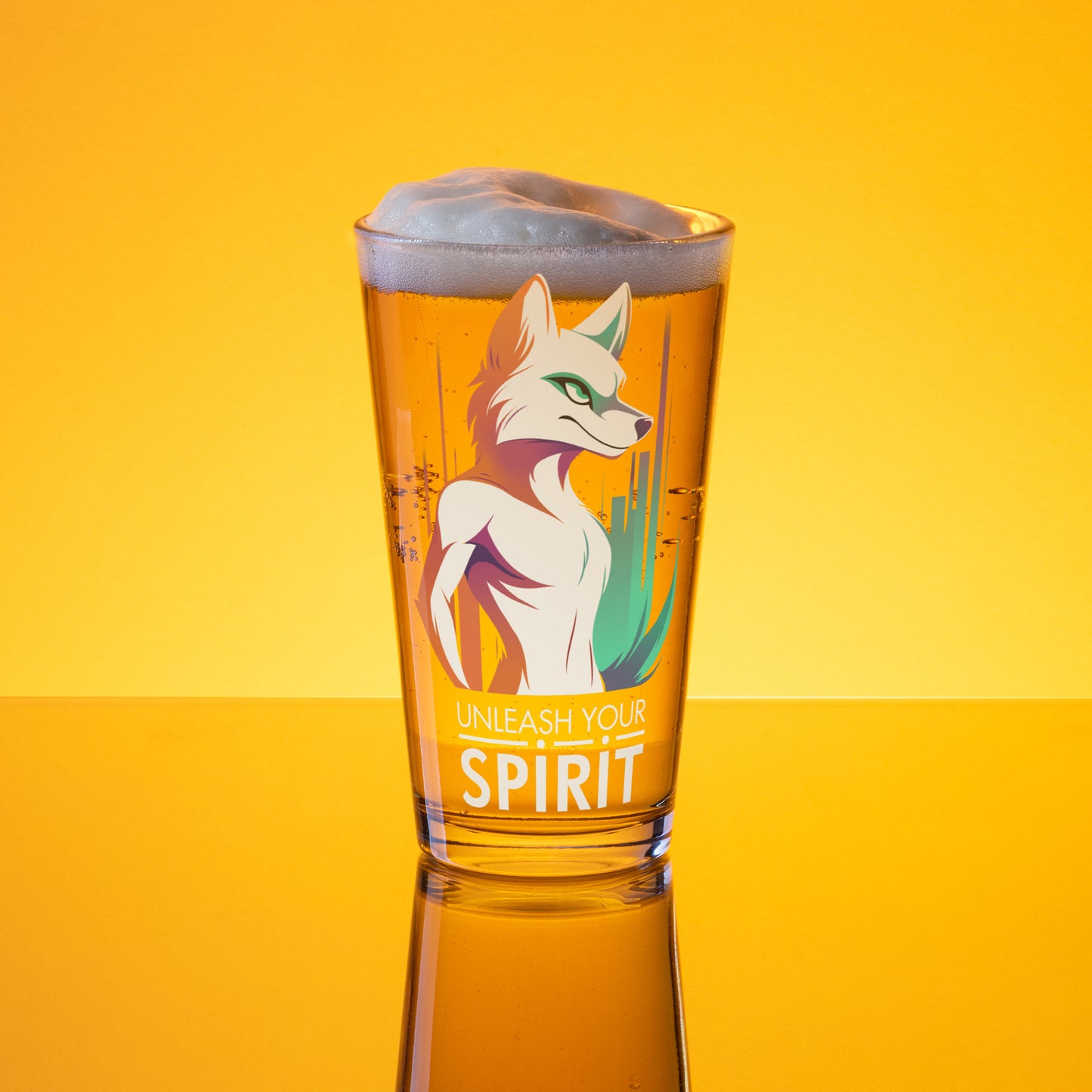 Unleash Your Spirit Pint Glass